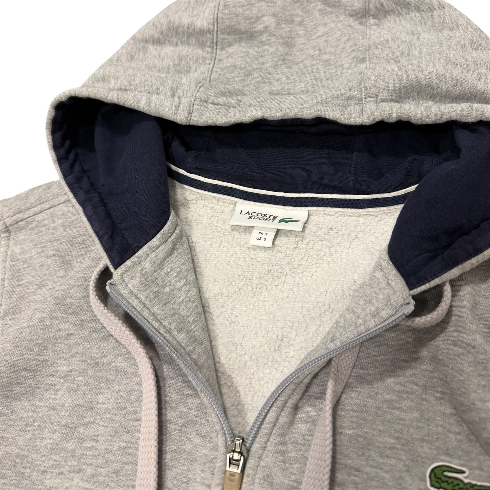 Lacoste Zipper Grau (S)
