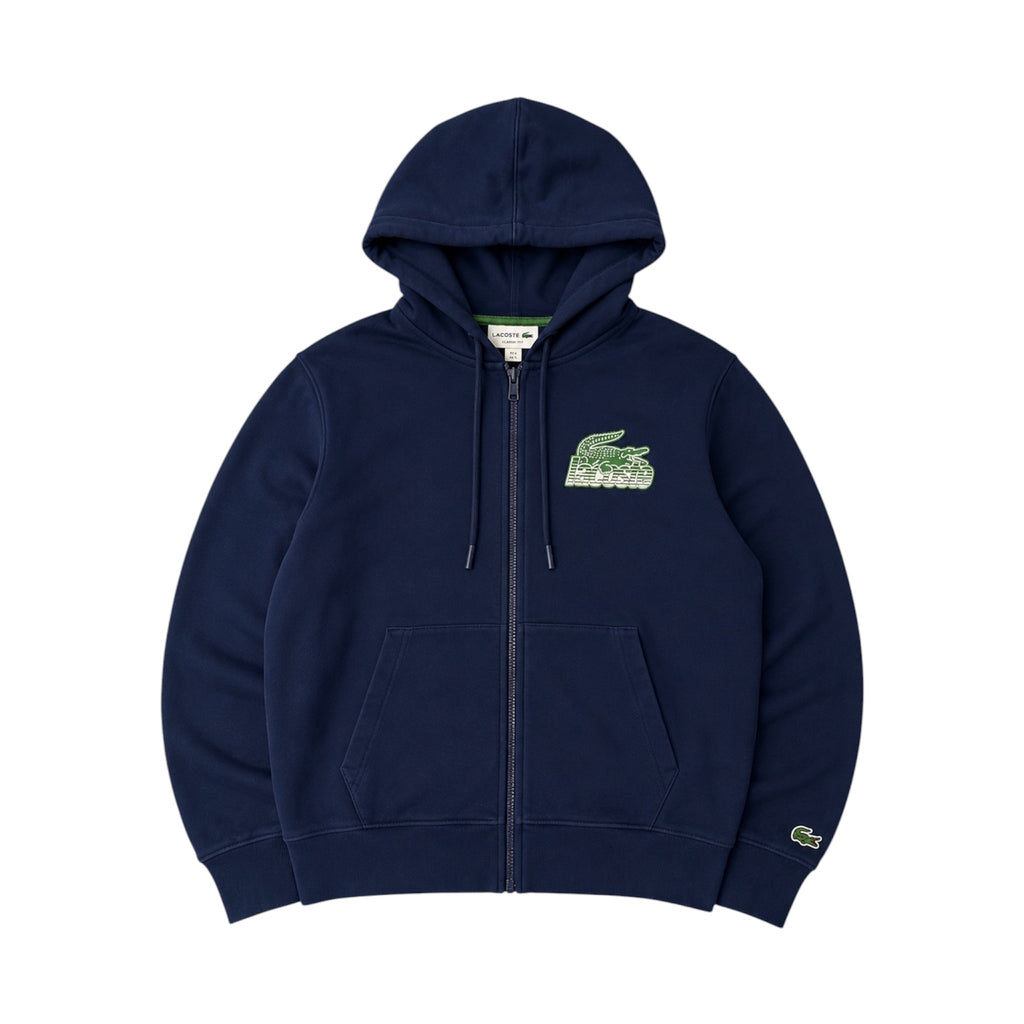 Lacoste Big-Logo Zipper Navyblue (M)