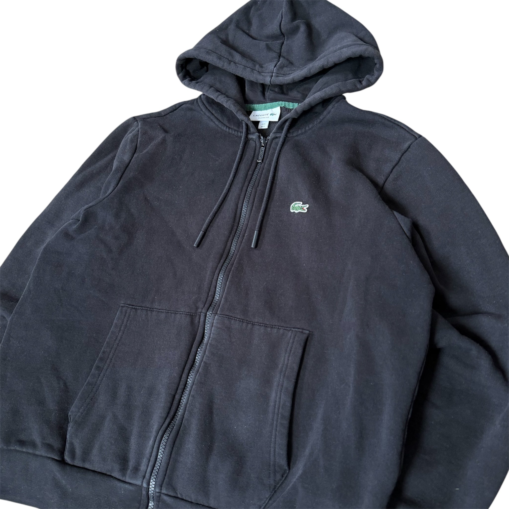 Lacoste Zipper Black (L)