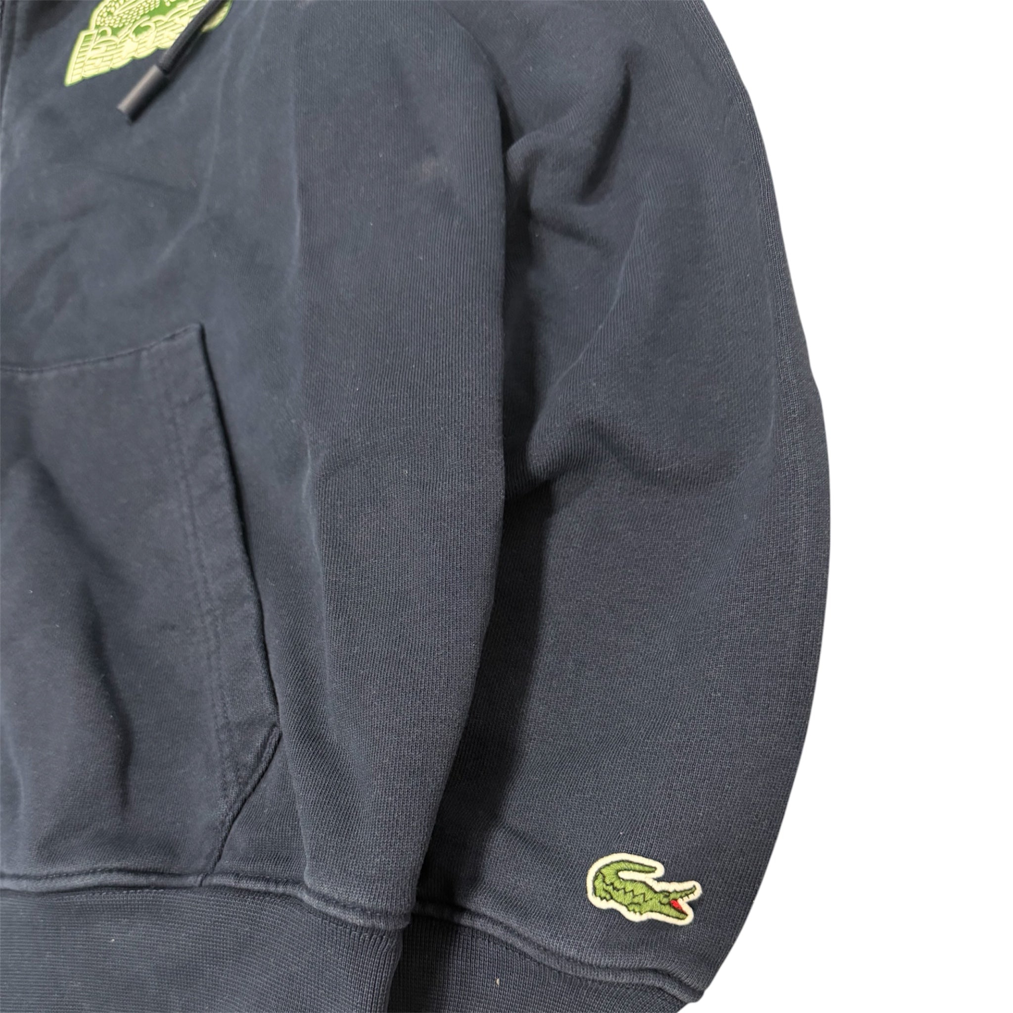 Lacoste Big-Logo Zipper Navyblue (M)