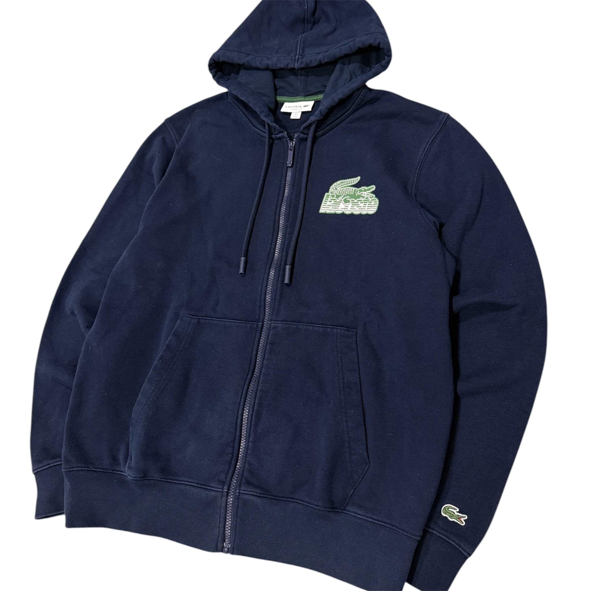 Lacoste Big Logo Zipper Navyblue (L)