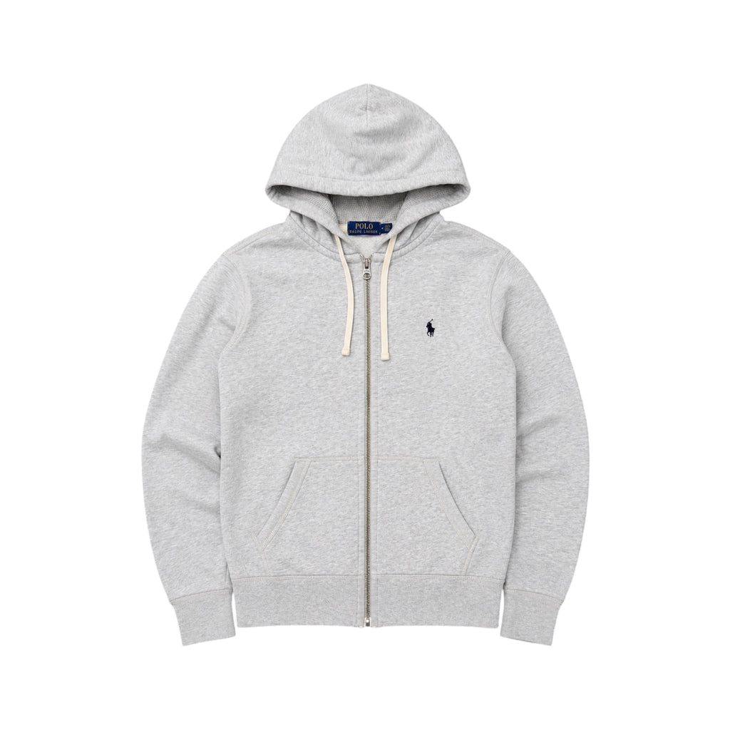 Ralph Lauren Zipper Kapuzenjacke Grau (M)