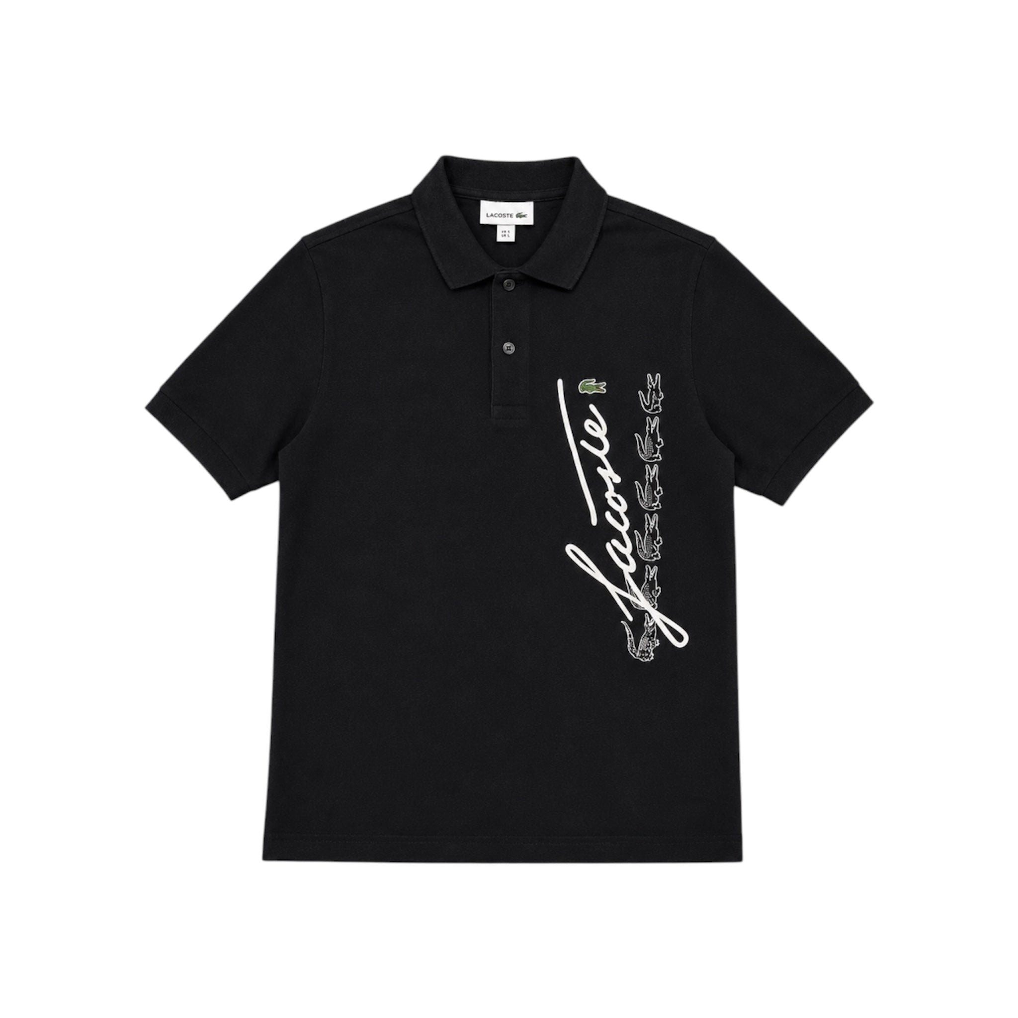Lacoste Polo-Shirt Schwarz (L)