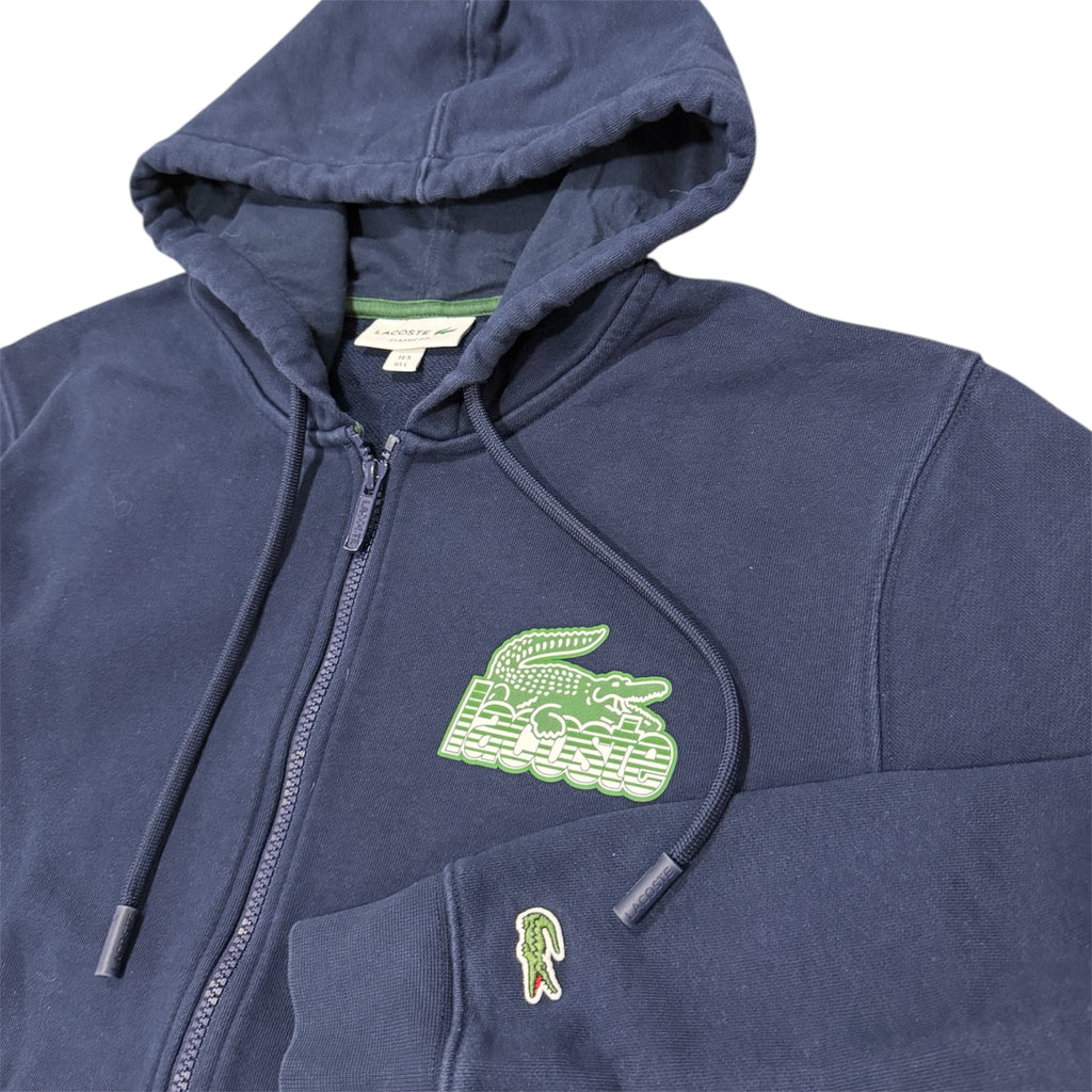 Lacoste Big Logo Zipper Navyblue (L)