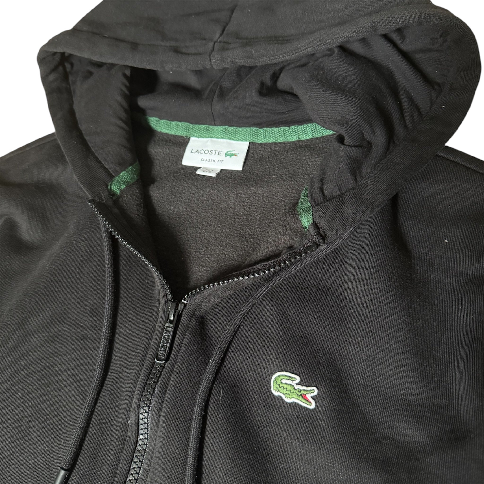 Lacoste Zipper Black (S)