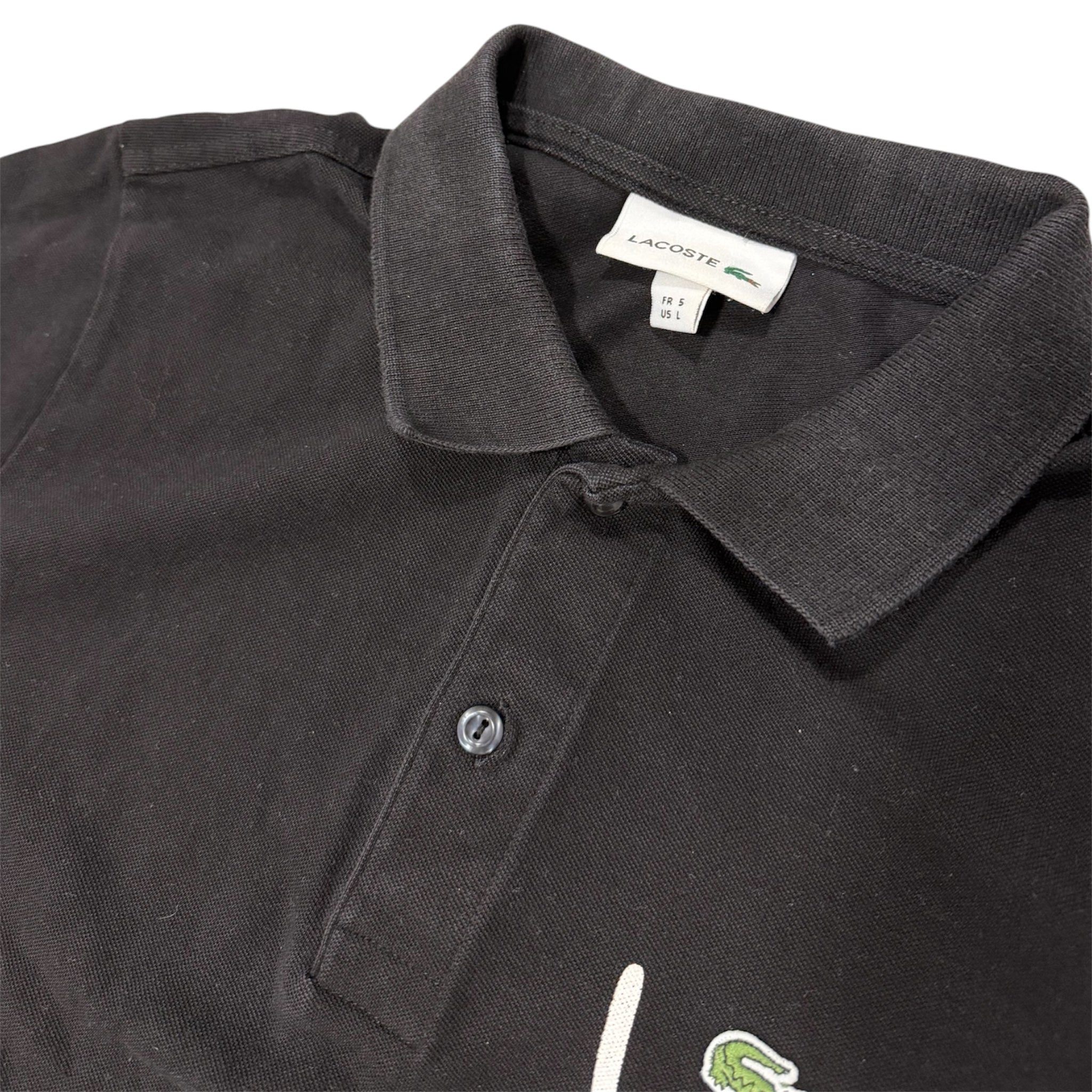 Lacoste Polo-Shirt Schwarz (L)