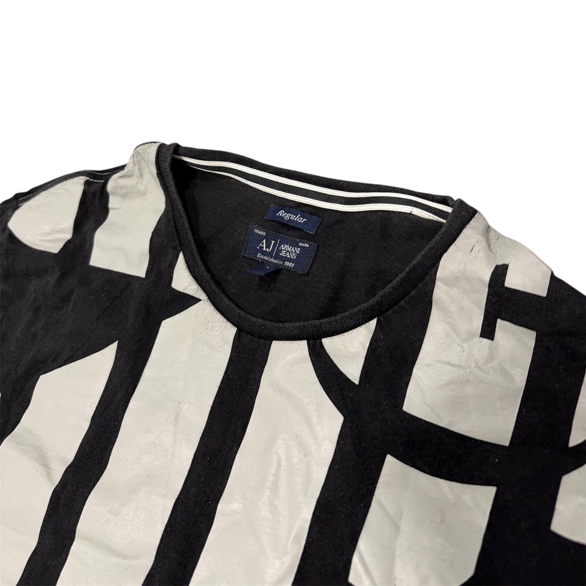 Armani Jeans T-Shirt Schwarz (L)