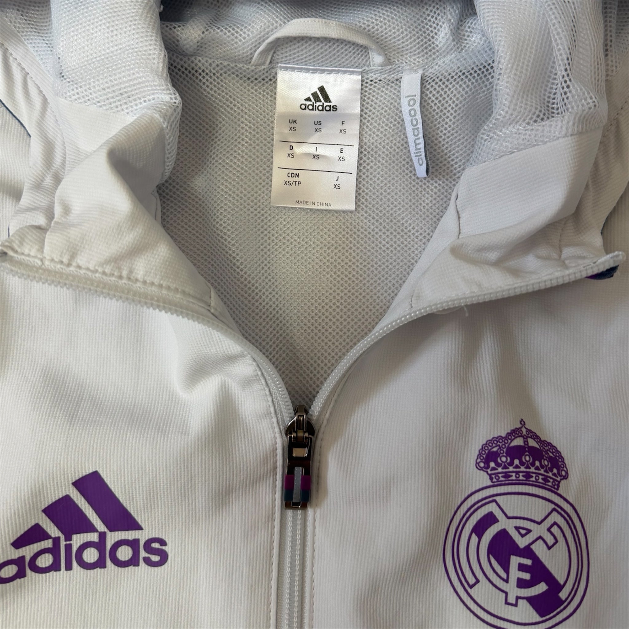 Real Madrid x adidas Trackjacket Größe XS