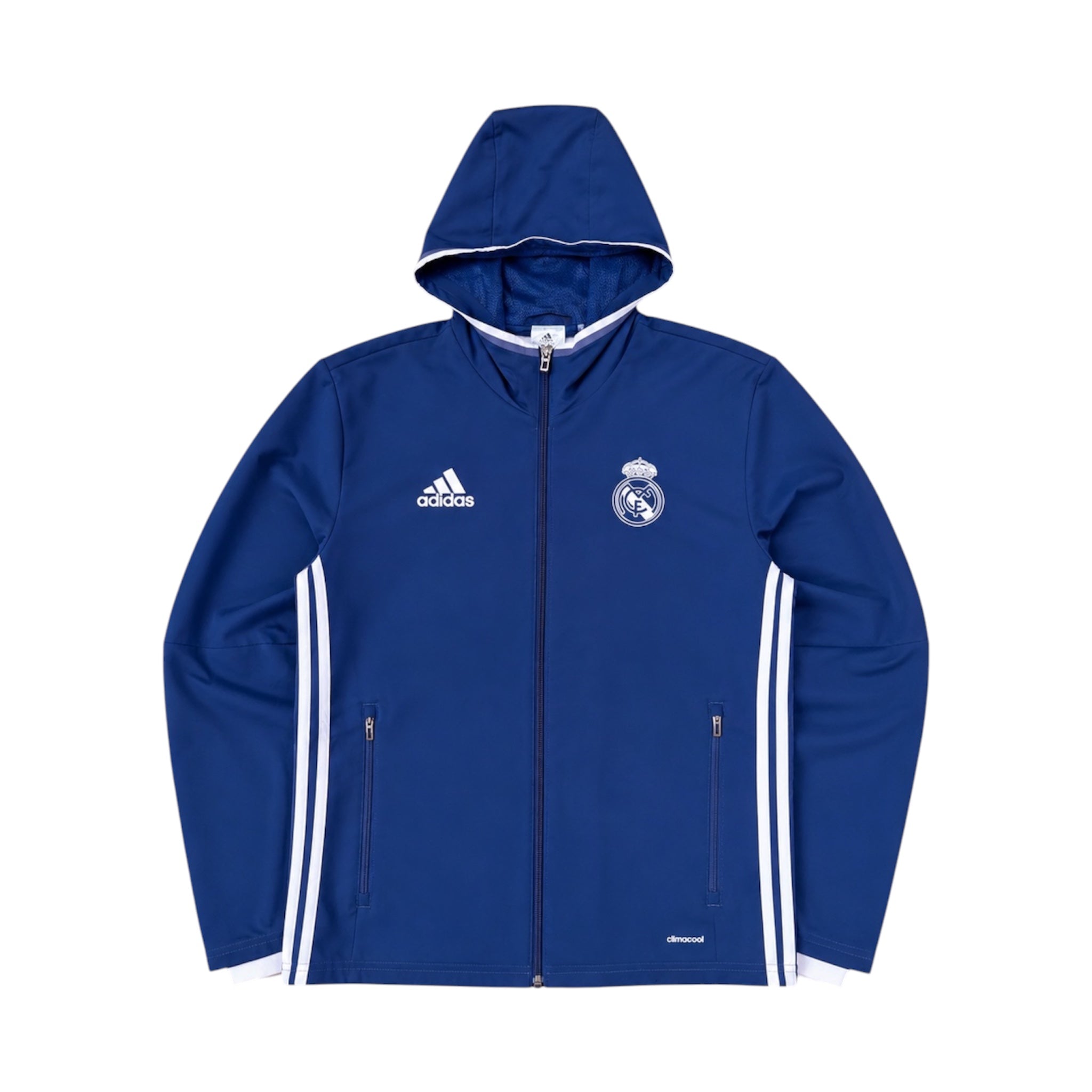 Real Madrid x Adidas 2016 Trackjacket Blau Größe S