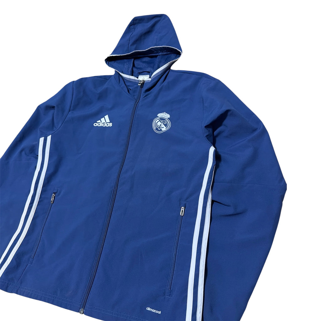 Real Madrid x Adidas 2016 Trackjacket Blau Größe S