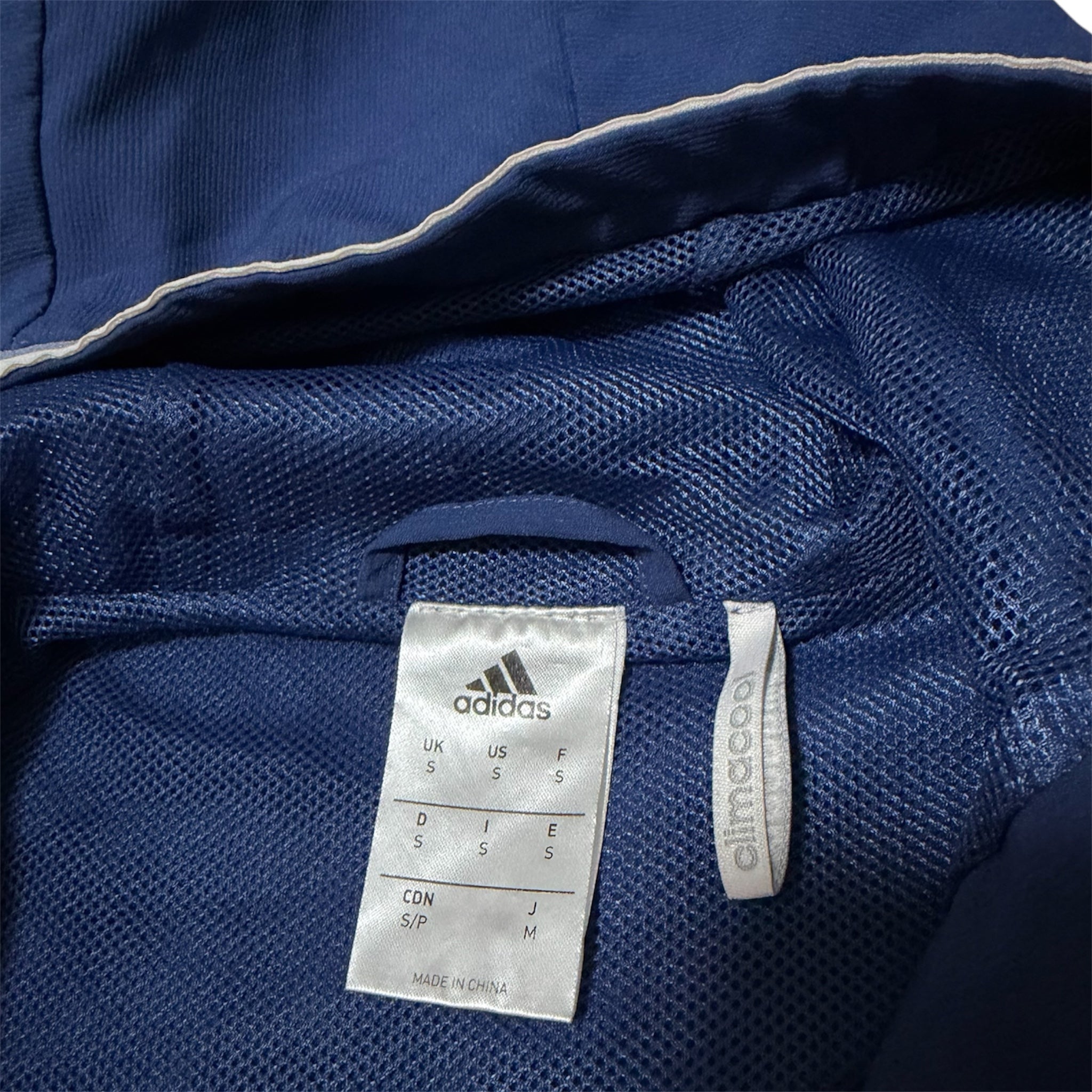 Real Madrid x Adidas 2016 Trackjacket Blau Größe S